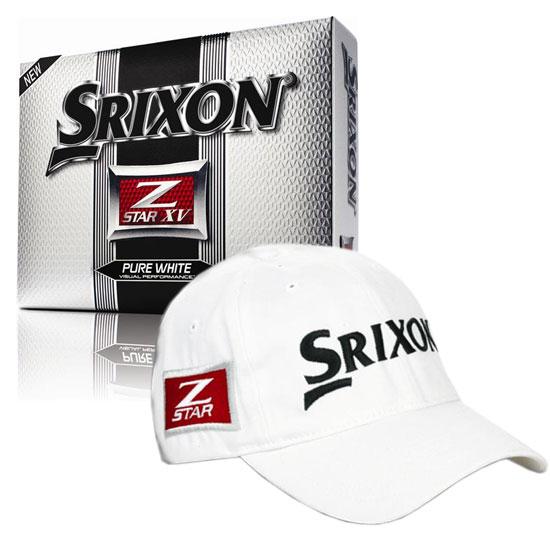 Srixon Z-Star XV Golf Balls w/ Free Tour Hat