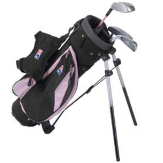 U.S. Kids Pink Jr 3 Club Starter Set -  (36 to 42) - Girls