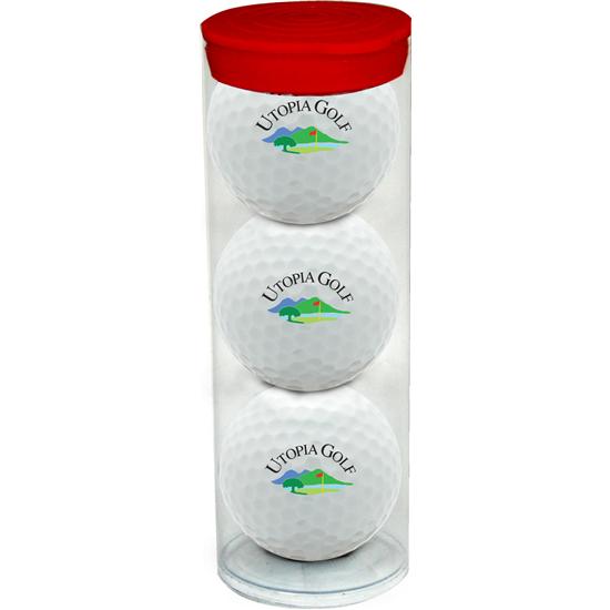 Wilson 3-Ball sleeve Utopia Golf Logo Golf Balls