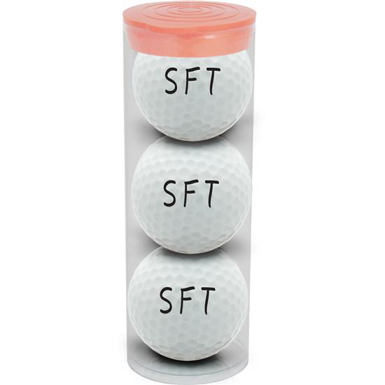 Wilson Blank (3-ball sleeve) SFT Logo Golf Ball