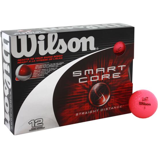 Wilson Smartcore Straight Distance Colored Golf Balls