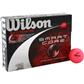 Wilson Stock Smartcore Straight Distance Colored Golf Balls - Pink