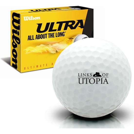 Wilson Ultra Links of Utopia Logo Golf Balls