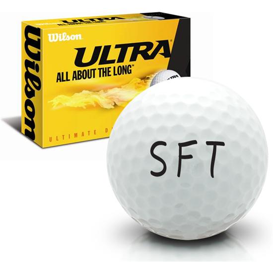 Wilson Ultra SFT Logo Golf Ball