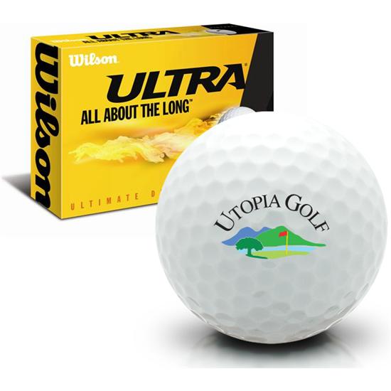Wilson Ultra Utopia Logo Golf Balls