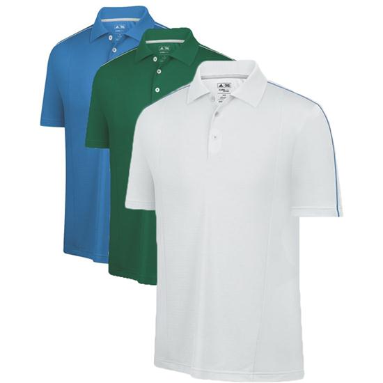 Adidas ClimaCool Debossed Two-Color Polo -2012