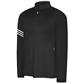 Adidas ClimaLite Warm Textured Half-Zip 3 Stripe Mock