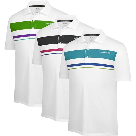 Adidas Climalite FP Blocked Stripe Polo - 2012