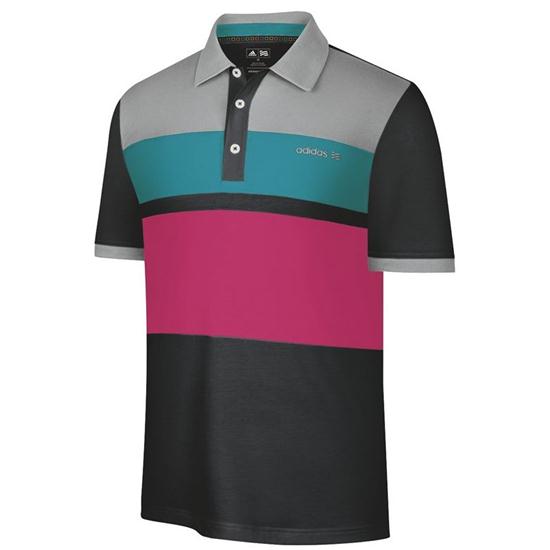 Adidas Men's FP Blocked Placed Print Polo
