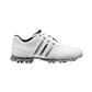 Adidas Tour360 ATV Golf Shoes - White/White/Metallic Silver - Size 9 Medium