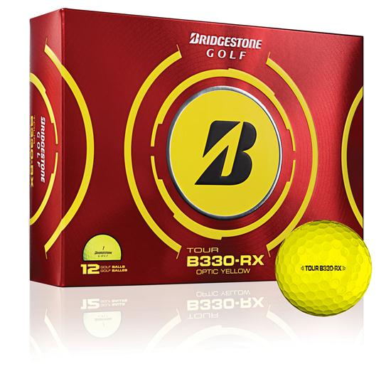 Bridgestone Tour B330-RX Yellow Golf Balls