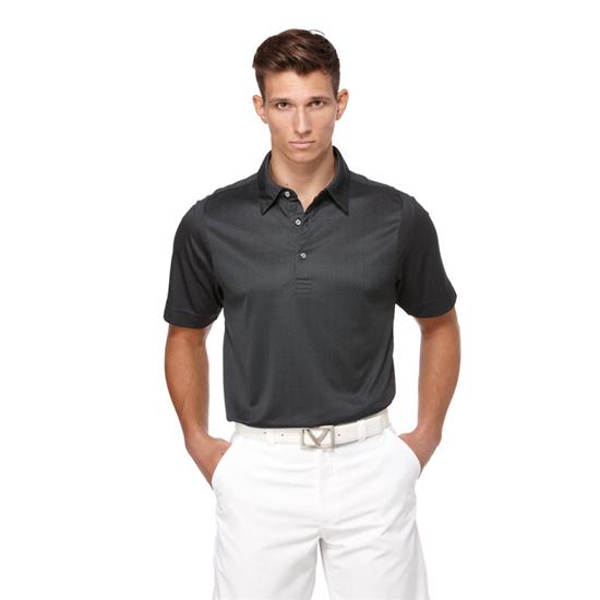 Callaway Golf Men's Chev Jacquard Polo