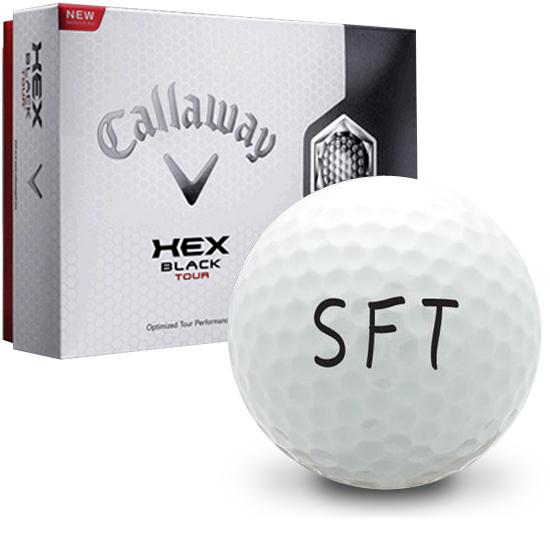 Callaway Golf Hex Black Tour SFT Logo Golf Ball