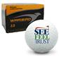 Callaway Golf Warbird 2.0 See Feel Trust Logo Golf Ball