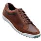 FootJoy Countour Casual Spikeless Golf Shoe - Dark Brown/Green - 9 1/2 Medium