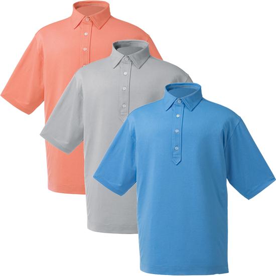 FootJoy Men's Heather Stretch Lisle Shirt