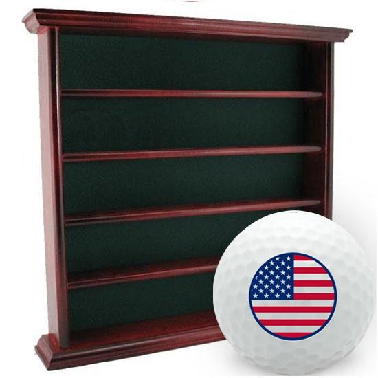 Golf Gifts & Gallery 25 Ball Display Cabinet