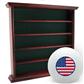 Golf Gifts & Gallery 25 Ball Display Cabinet w/ Free Logo Golf Ball