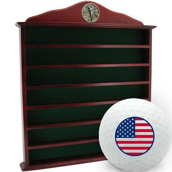 Golf Gifts & Gallery 49 Ball Display Cabinet