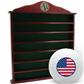 Golf Gifts & Gallery 49 Ball Display Cabinet w/ Free Logo Ball
