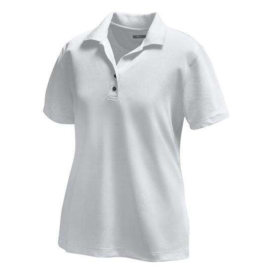 Greg Norman Core Performance Micro Pique Logo Polo for Women