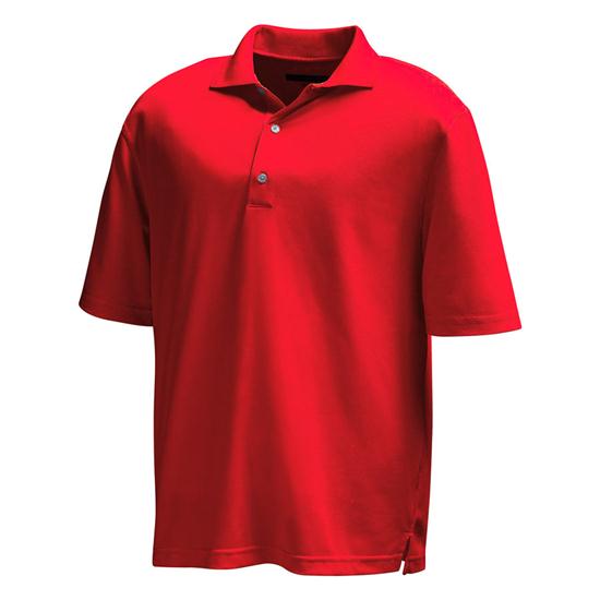 Greg Norman Men's Core Performance Micro Pique Logo Polo