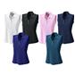 Greg Norman Custom Logo Core Sleeveless Performance Logo Polo for Women