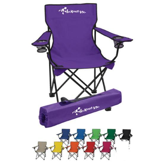 Logo Golf Folding Chair with Carrying Bag