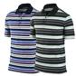 Nike Dri-Fit UV Stretch Stripe Polo - 2012 Model