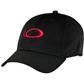 Oakley Men's Embroidered Personalized Players Hat - Black/Red