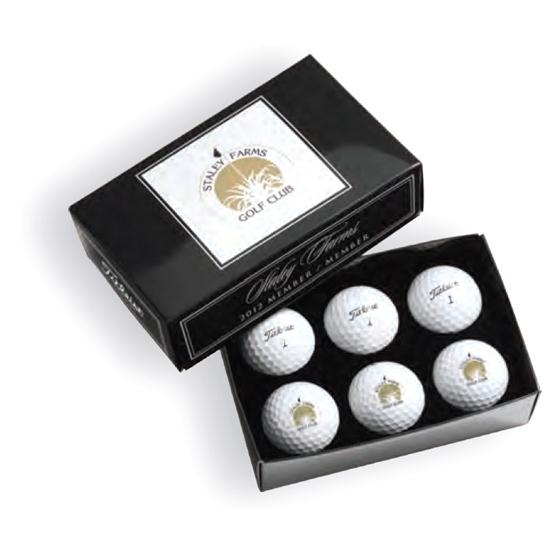 Pinnacle Custom Logo Tournament Half Dozen Golf Balls