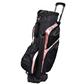 RJ Sports Wheeled Cart Bag - Black/Pink