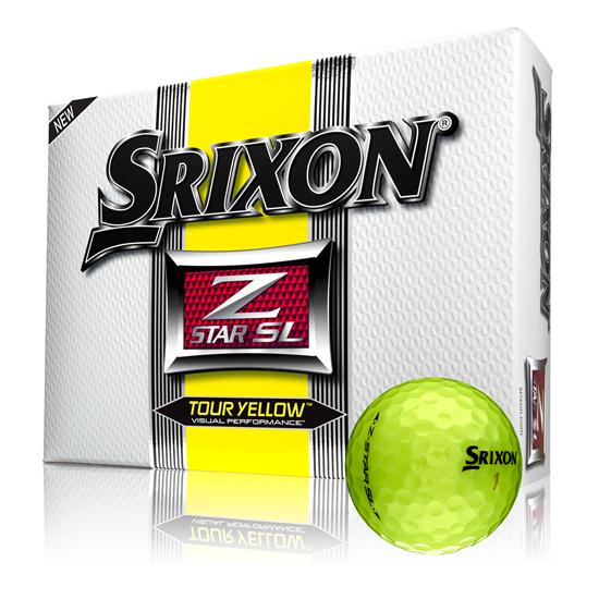 Srixon Z Star SL Tour Yellow Golf Balls