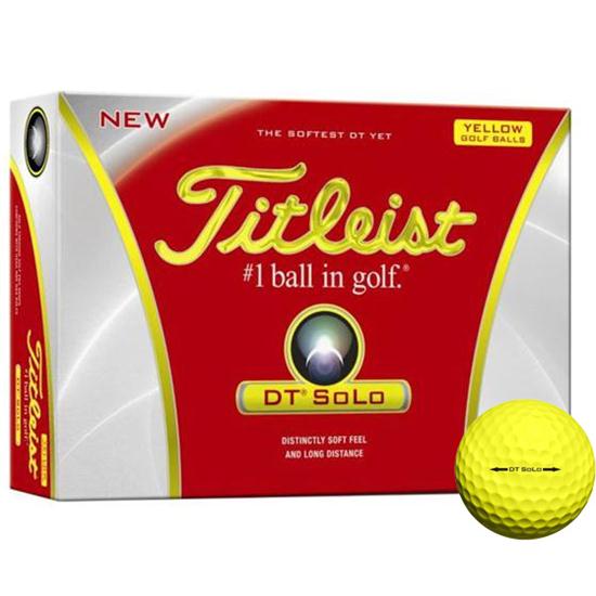 Titleist DT SoLo Yellow Golf Balls - 2012 Model