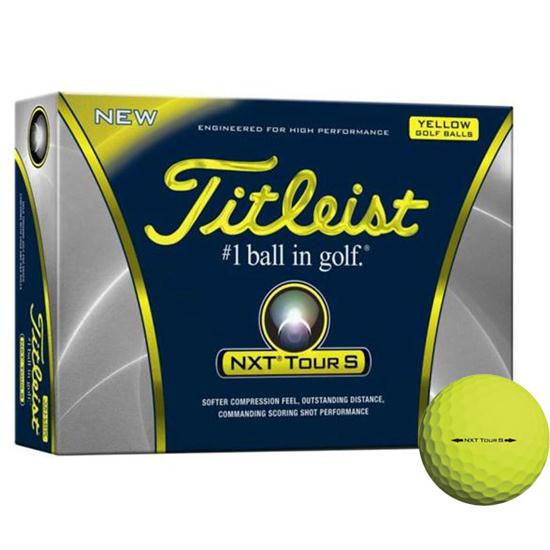 Titleist NXT Tour S Yellow Golf Balls - 2012 Model