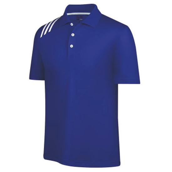 Adidas Men's ClimaCool Pique 3-Stripes Solid Polo