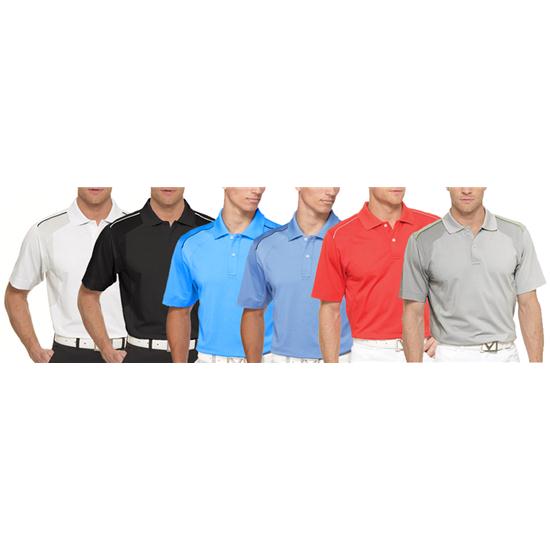Callaway Golf Men's Chev Piped Polo