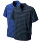 Greg Norman Men's Performance Micro Pique Stripe Polo