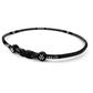 ION D Dyna Flo Ti Core Titanium Necklace - Black/Check - 19 In