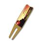 Logo Golf Custom Logo Bent Divot Tool w/ Color Magic Logo