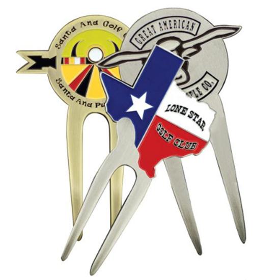 Logo Golf Custom Cast Divot Tool
