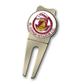Logo Golf Custom Logo Round Divot Tool w/ Color Magic Logo