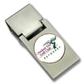 Logo Golf Custom Logo Royal Fold Money Clip w/ Ball Marker