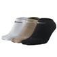 Nike Men's Moisture Management No-Show 3-Pair Socks