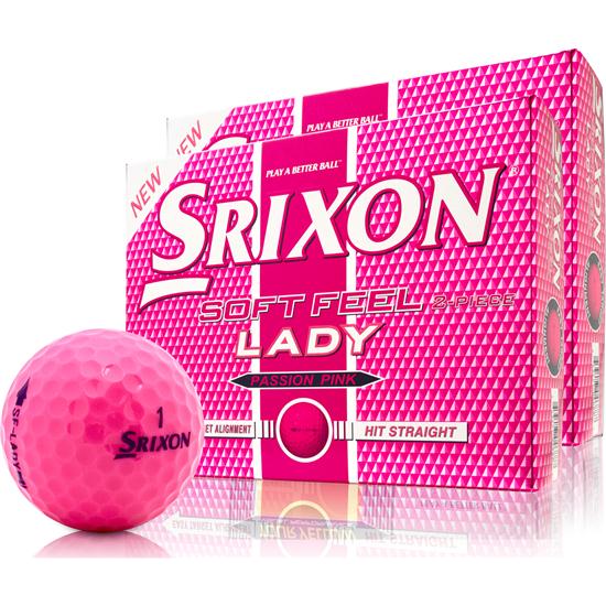 Srixon Soft Feel Lady Golf Balls - Double Dozen