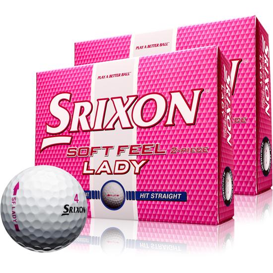 Srixon Soft Feel Lady Golf Balls - Double Dozen