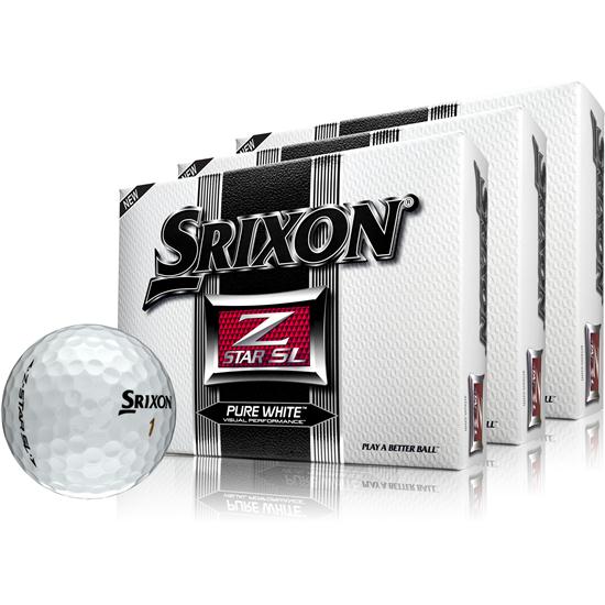 Srixon Z-Star SL Golf Balls - 3 Pack