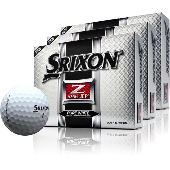 Srixon Z-Star XV Golf Balls - 3 Pack
