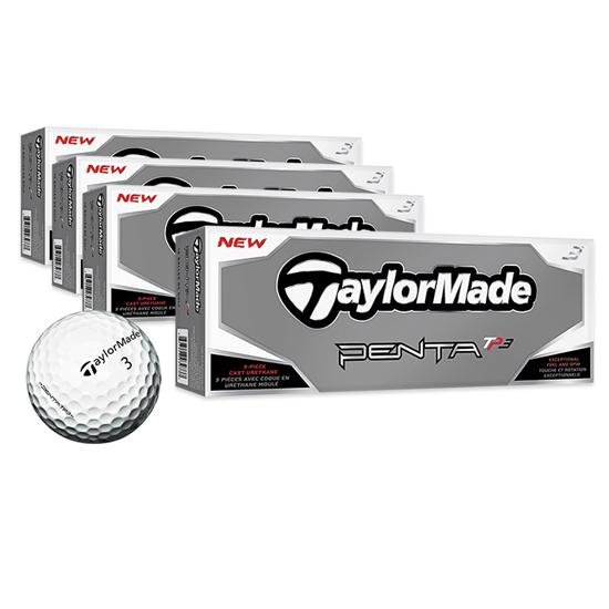 Taylor Made Penta TP3 Golf Balls - Buy 3 Dz Get 1 Dz Free