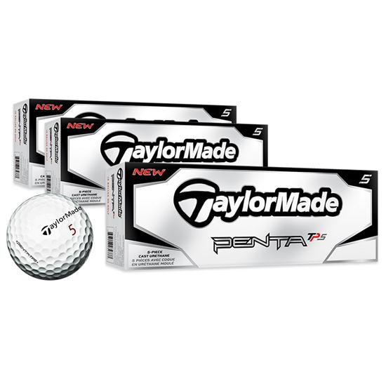 Taylor Made Penta TP5 Golf Balls - Buy 2 Dz Get 1 Dz Free